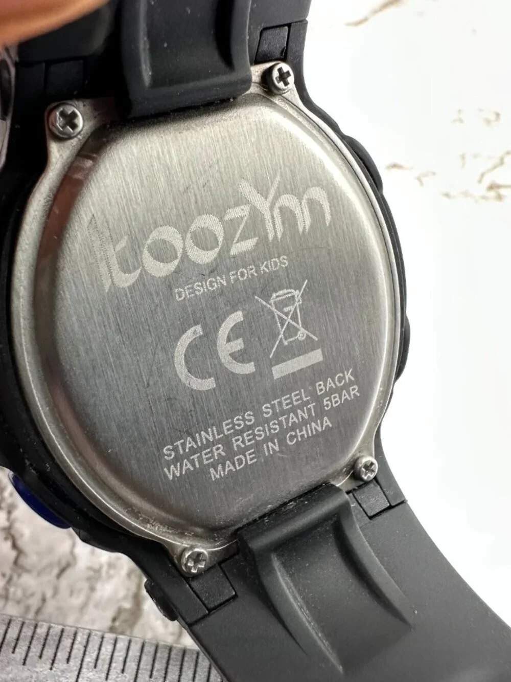 3/$30 Magicme Boys Digital Watch Black Blue Round Dial 40MM Backlight